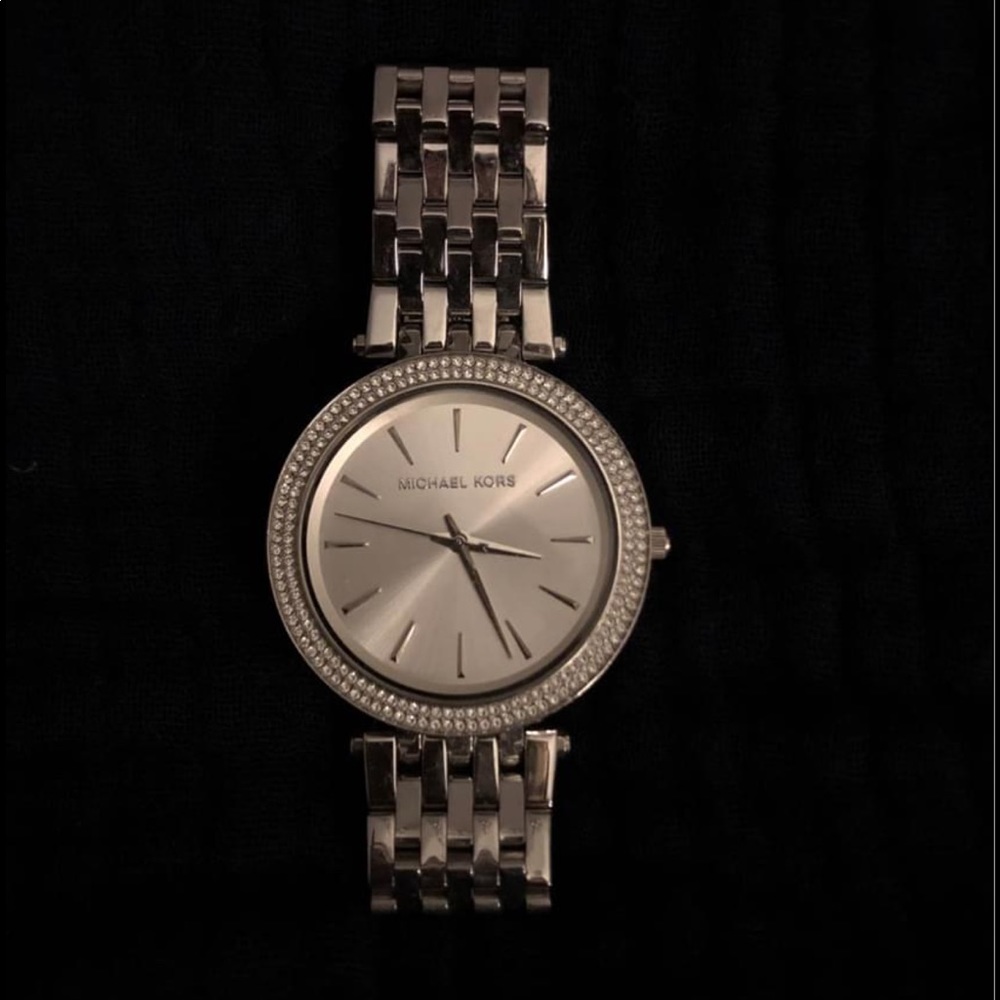 Michael Kors Silver Two Tone Watch